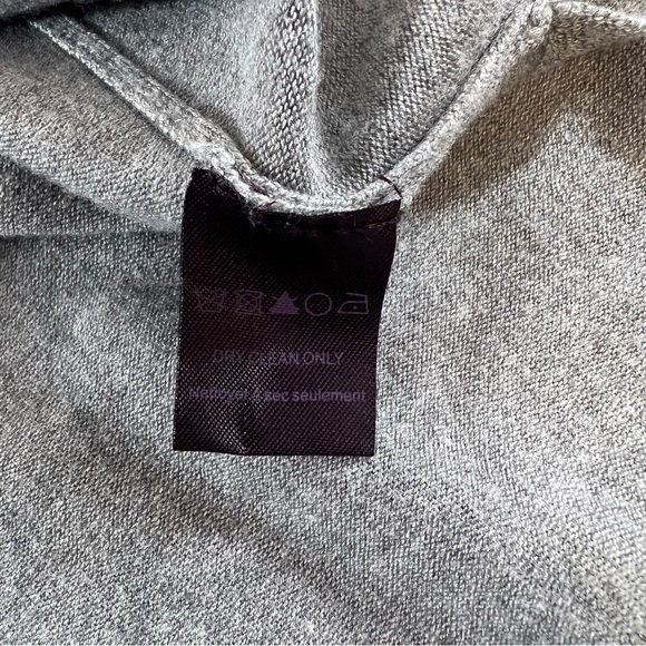 Hale Bob Bohemian Tunic Knit Top Womens M Gray Tassel Tie Neck Long sleeve - Picture 5 of 10